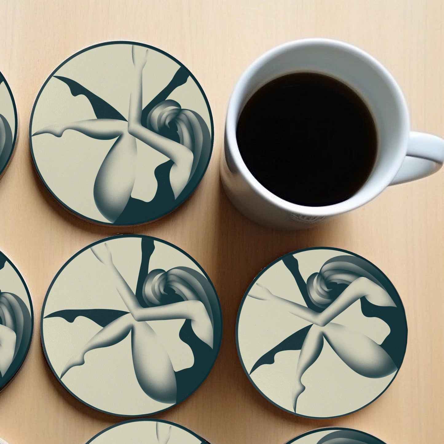 Sinful Sips Coaster II