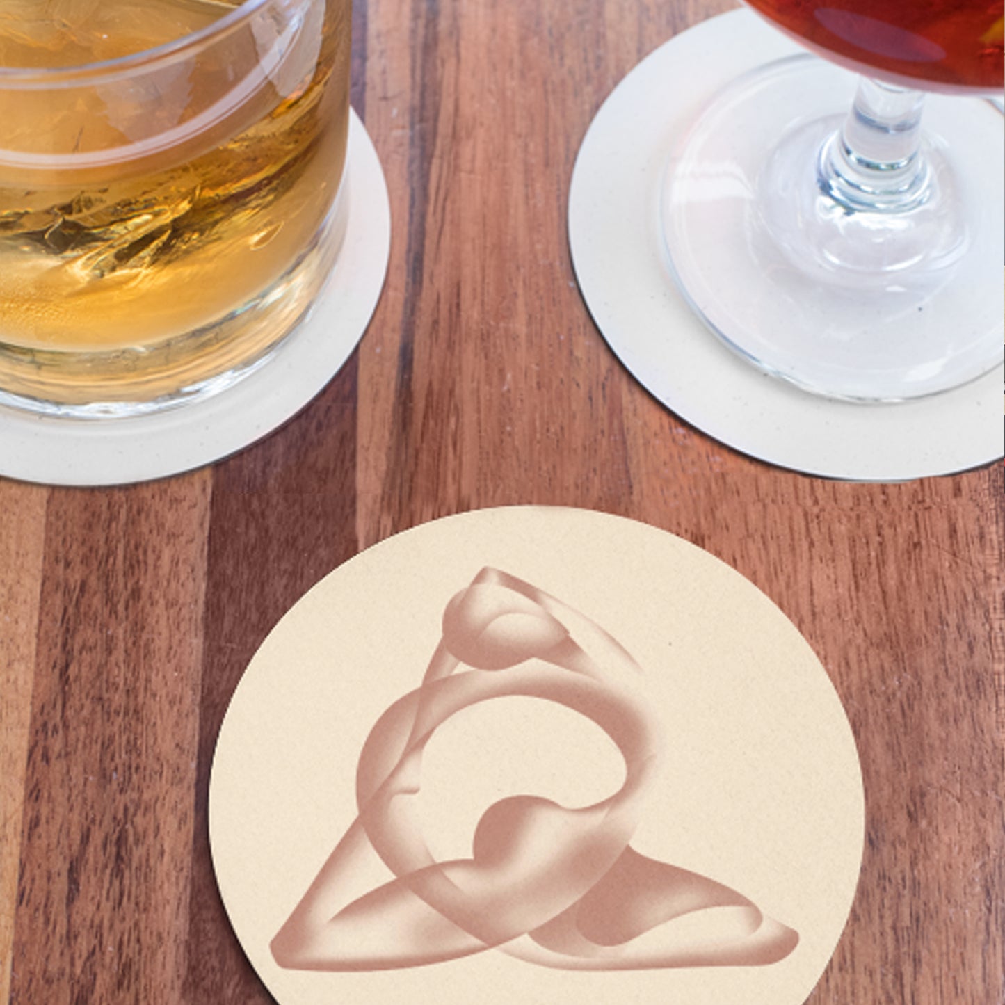 Sinful Sips Coaster I