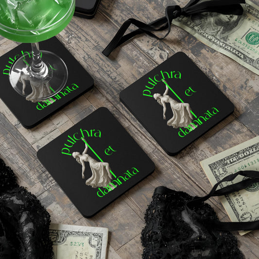 Sinful Sips Coaster IV