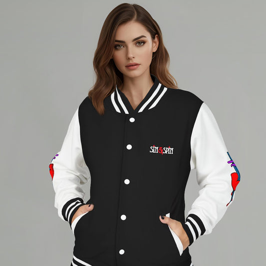 Hot as Hell Lettermann Jacket
