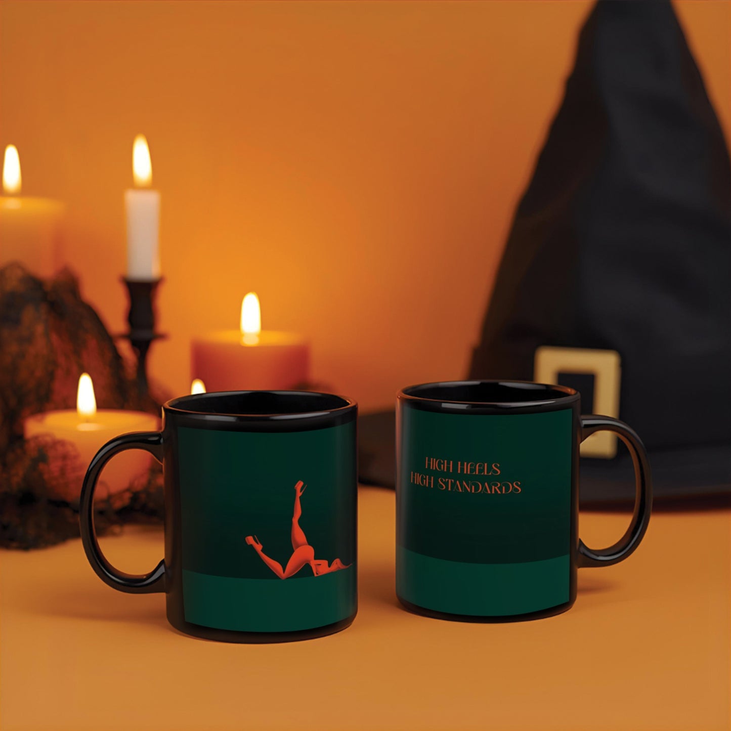 High Heels, High Standards Mug